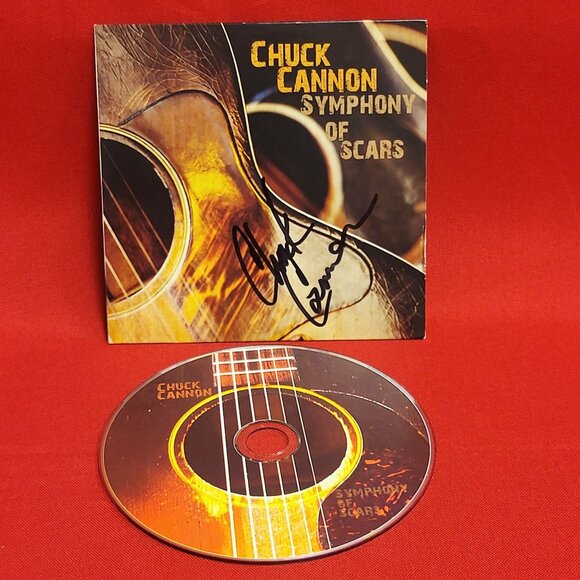 Chuck Cannon Symphony of Scars CD 2012 Signed - Picture 5 of 8
